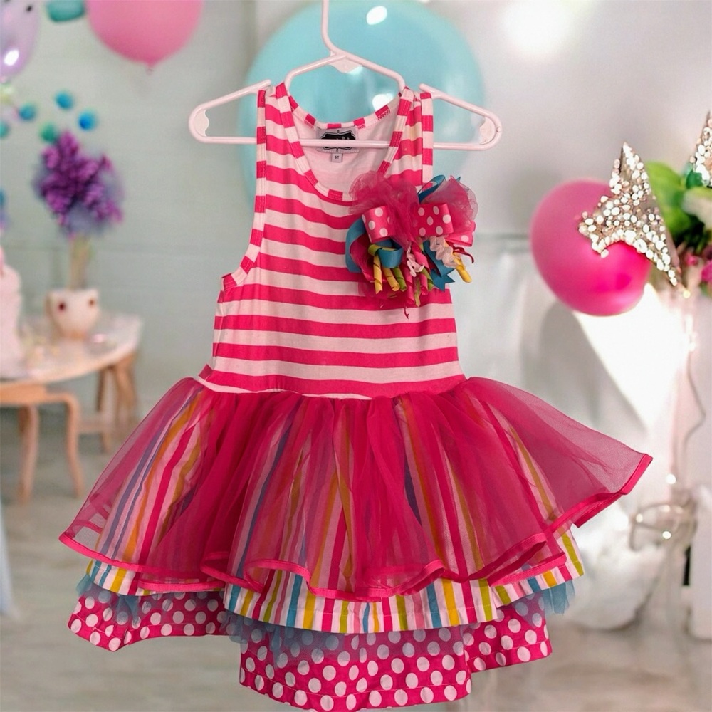 Mudpie Girls Birthday Party Dress tutu